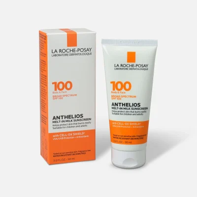 La Roche-Posay Anthelios Melt-in Milk SPF 100 là kem chống nắng toàn thân cao cấp