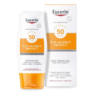 Eucerin Sun Lotion Extra Light SPF 50+ là kem chống nắng toàn thân lý tưởng cho da nhạy cảm